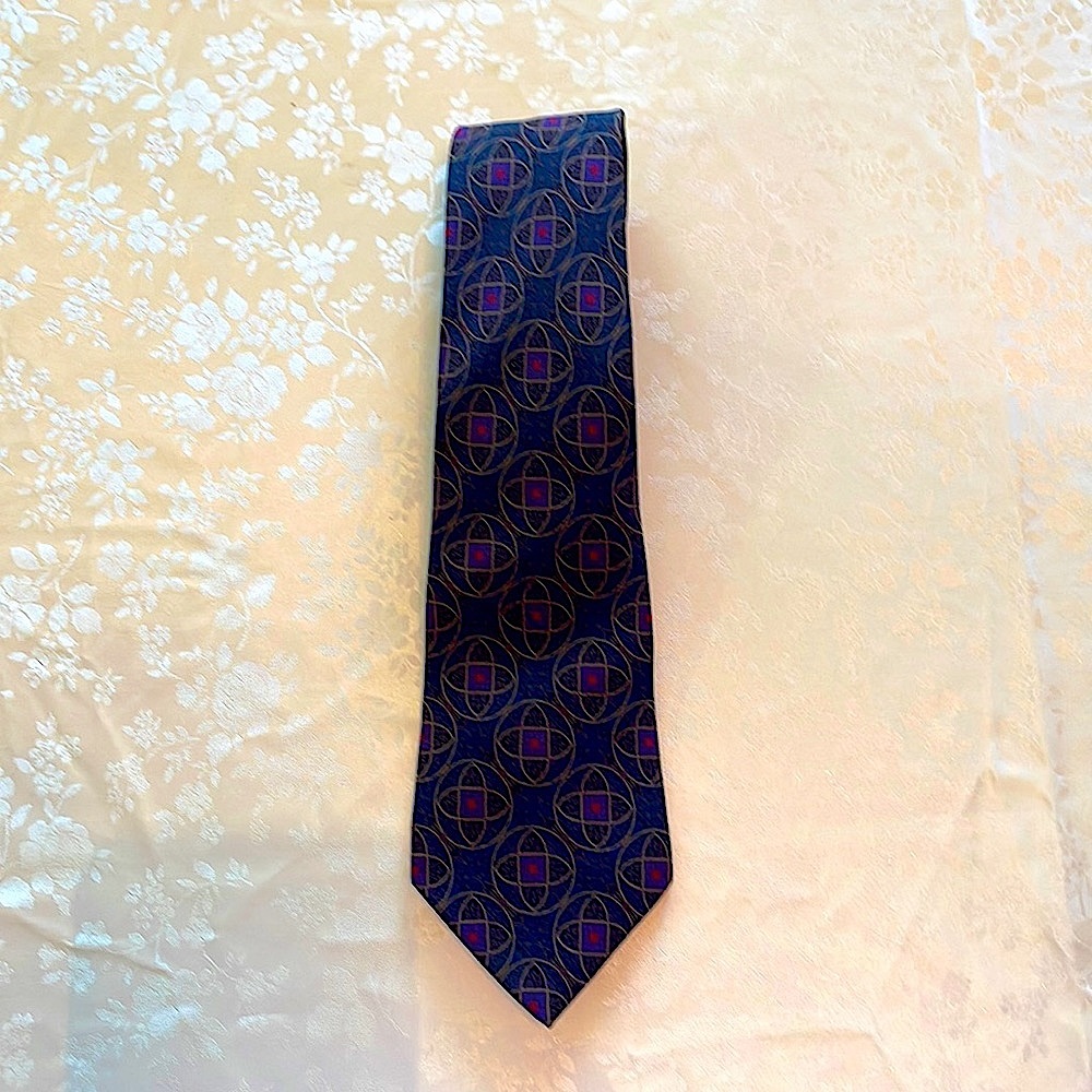 FUMAGALLI’S 100% Sillk Multi-Color Men’s Tie**